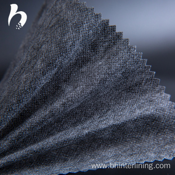 Polyester garment nonwoven fusible interlining lining fabric